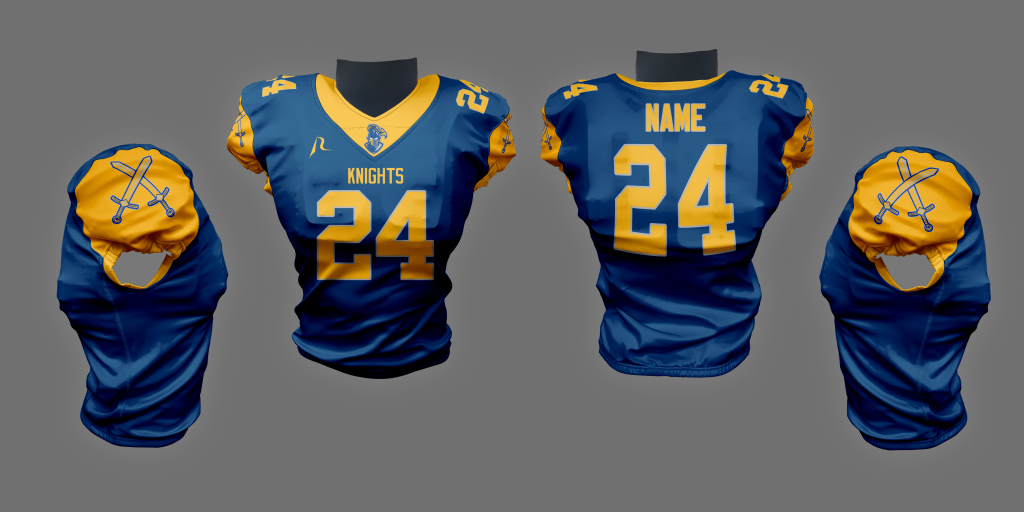 Knights blue jersey